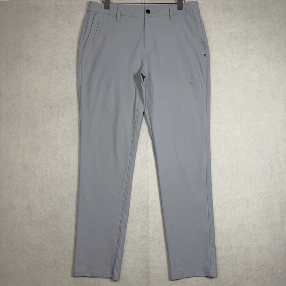 Vuori Pants Mens 33x30 Cascade Tech Chino Gray V427 Performance Golf